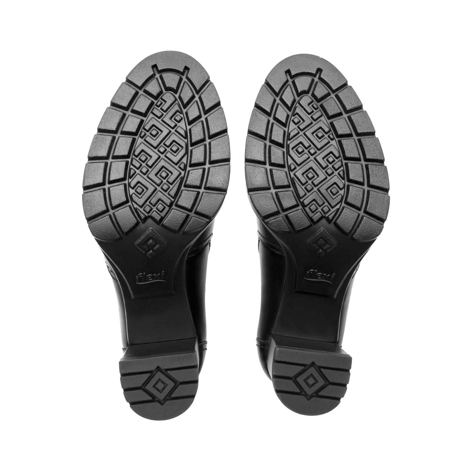 137102 NEGRO FLEXI CALZADO DAMA CHOCLO CASUAL