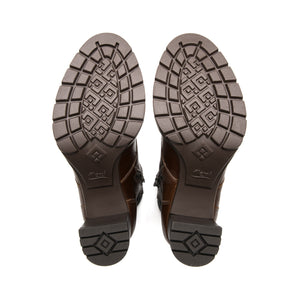 137105 DARK TAN FLEXI CALZADO DAMA BOTÍN CASU