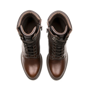 137105 DARK TAN FLEXI CALZADO DAMA BOTÍN CASU