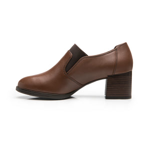 137302 DARK TAN FLEXI CALZADO DAMA CHOCLO SEM