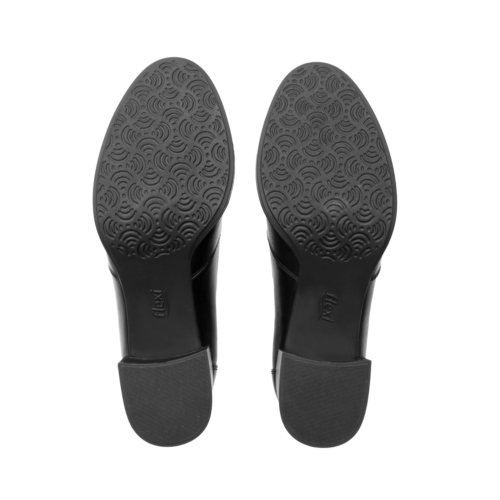 137302 NEGRO FLEXI CALZADO DAMA CHOCLO SEMIVE