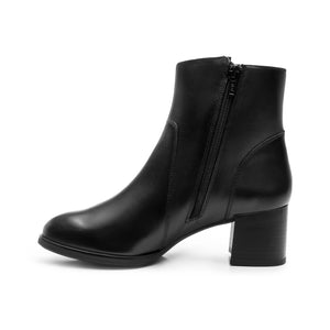 137304 NEGRO FLEXI CALZADO DAMA BOTÍN SEMIVES