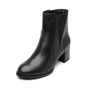 137304 NEGRO FLEXI CALZADO DAMA BOTÍN SEMIVES