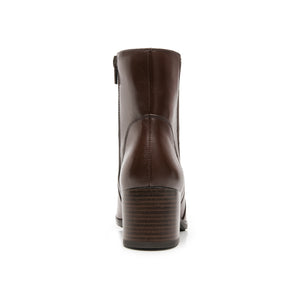 137304 TABACO FLEXI CALZADO DAMA BOTÍN SEMIVE