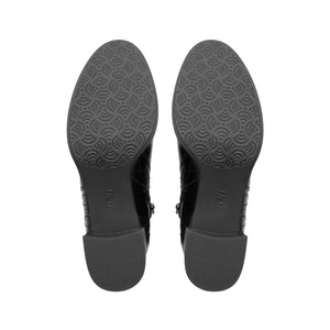 137305 NEGRO FLEXI CALZADO DAMA BOTÍN SEMIVES