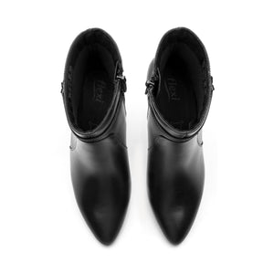 137504 NEGRO FLEXI CALZADO DAMA BOTÍN SEMIVES