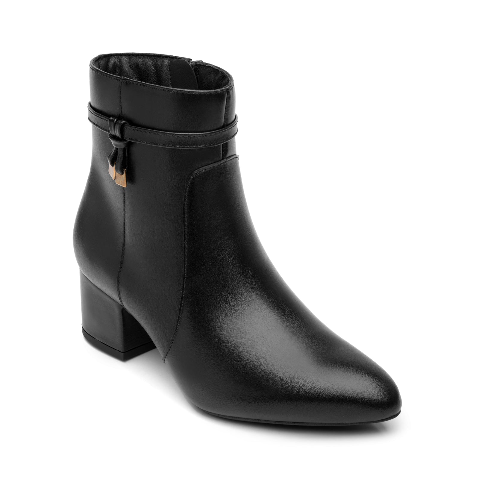 137504 NEGRO FLEXI CALZADO DAMA BOTÍN SEMIVES