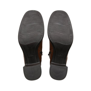 137606 DARK TAN FLEXI CALZADO DAMA BOTÍN SEMI