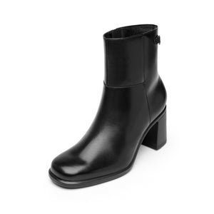 137606 NEGRO FLEXI CALZADO DAMA BOTÍN SEMIVES