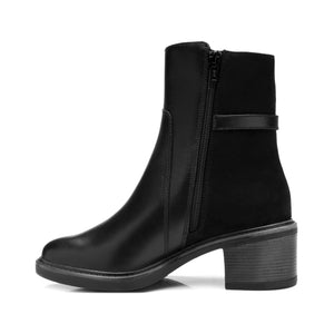 137701 NEGRO FLEXI CALZADO DAMA BOTÍN CASUAL