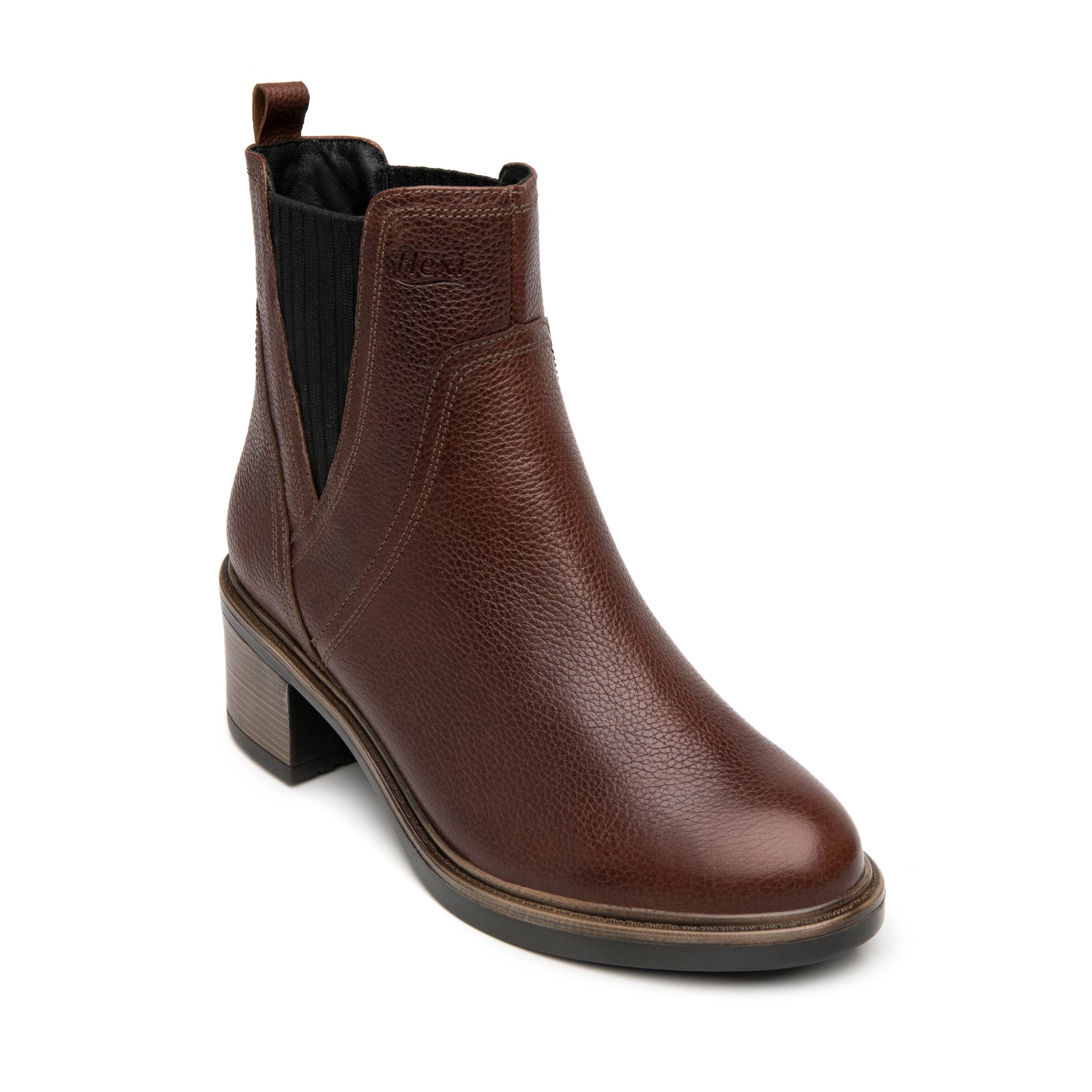 137702 CAFÉ FLEXI CALZADO DAMA BOTÍN CASUAL 1