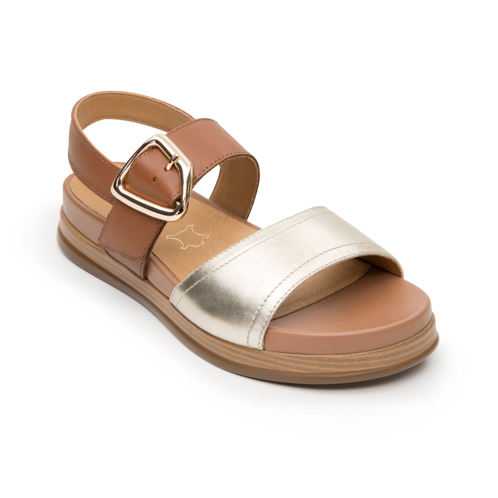 140102 ORO FLEXI CALZADO DAMA SANDALIA SANDAL