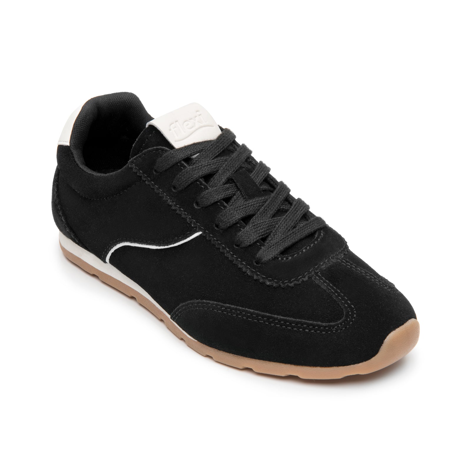 140304 NEGRO FLEXI CALZADO DAMA CHOCLO SPORT