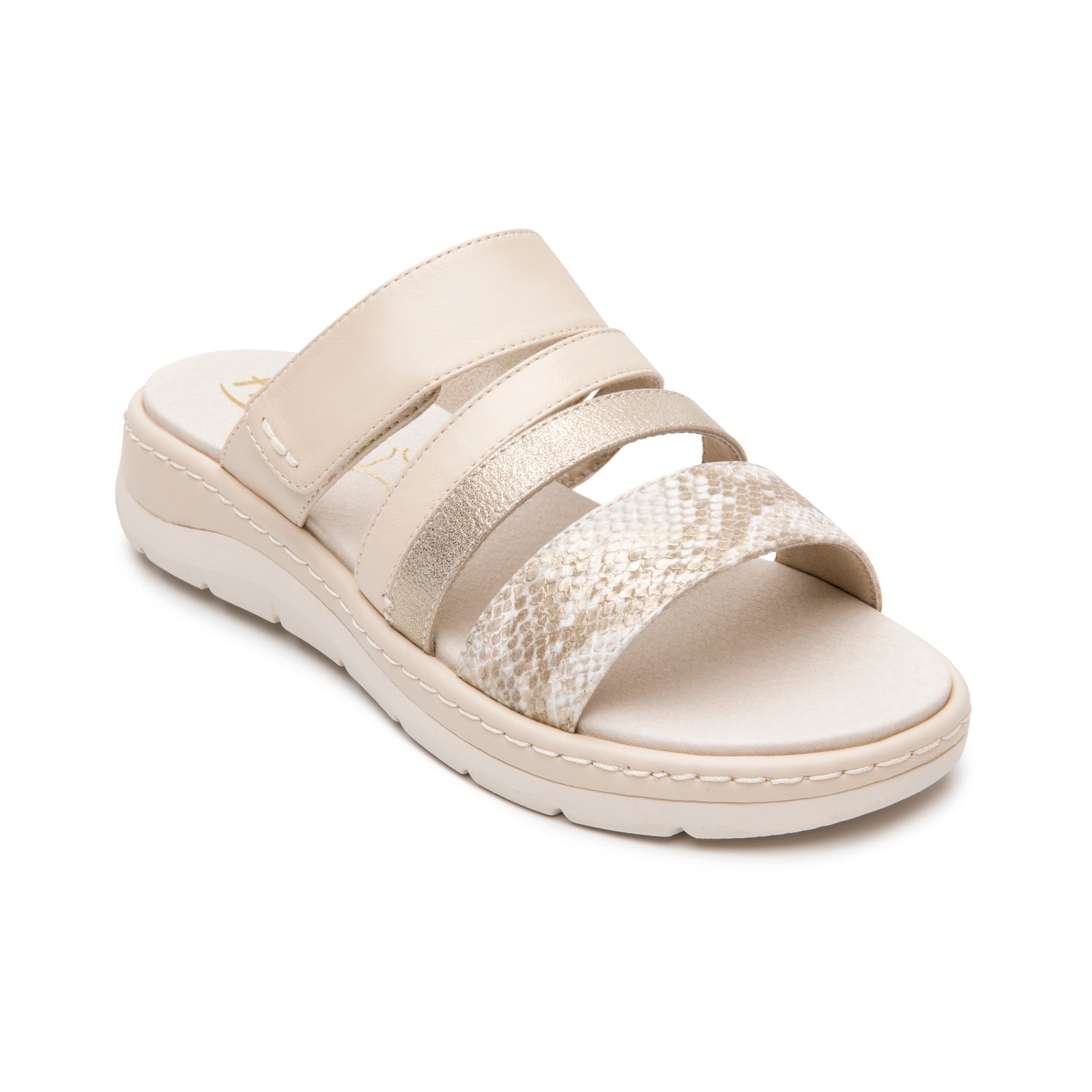 141605 BEIGE FLEXI CALZADO DAMA SANDALIA SAND