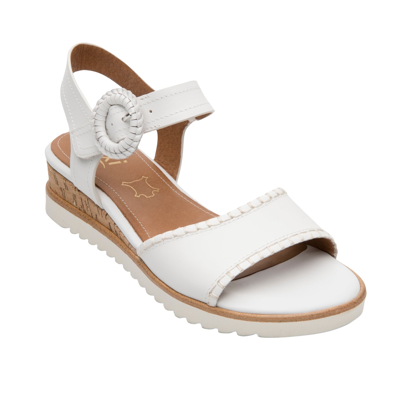 141803 BLANCO FLEXI CALZADO DAMA SANDALIA SAN