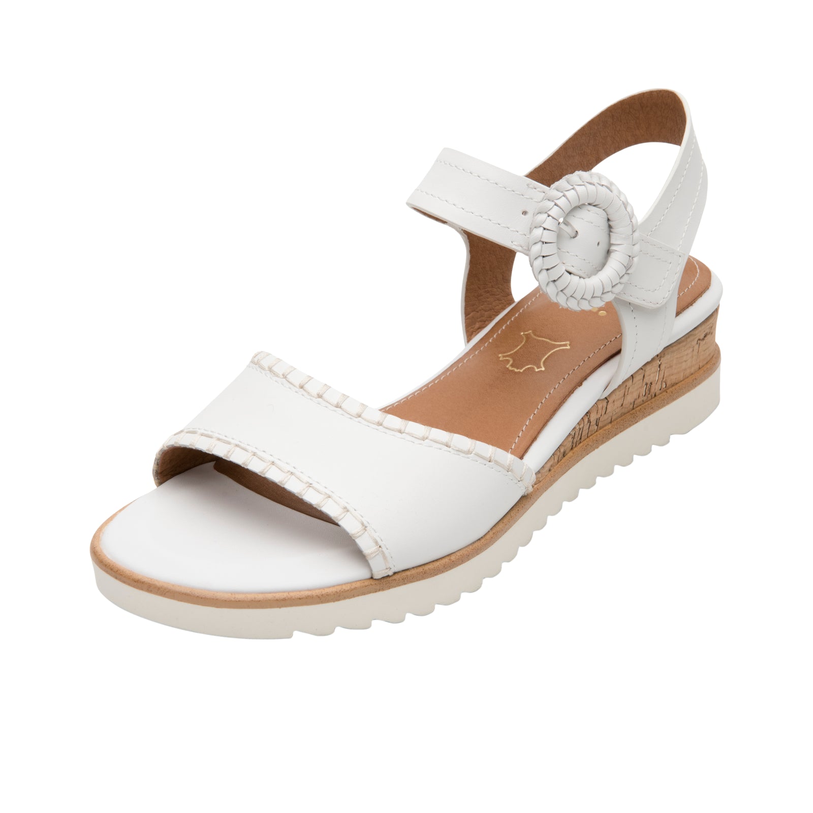 141803 BLANCO FLEXI CALZADO DAMA SANDALIA SAN