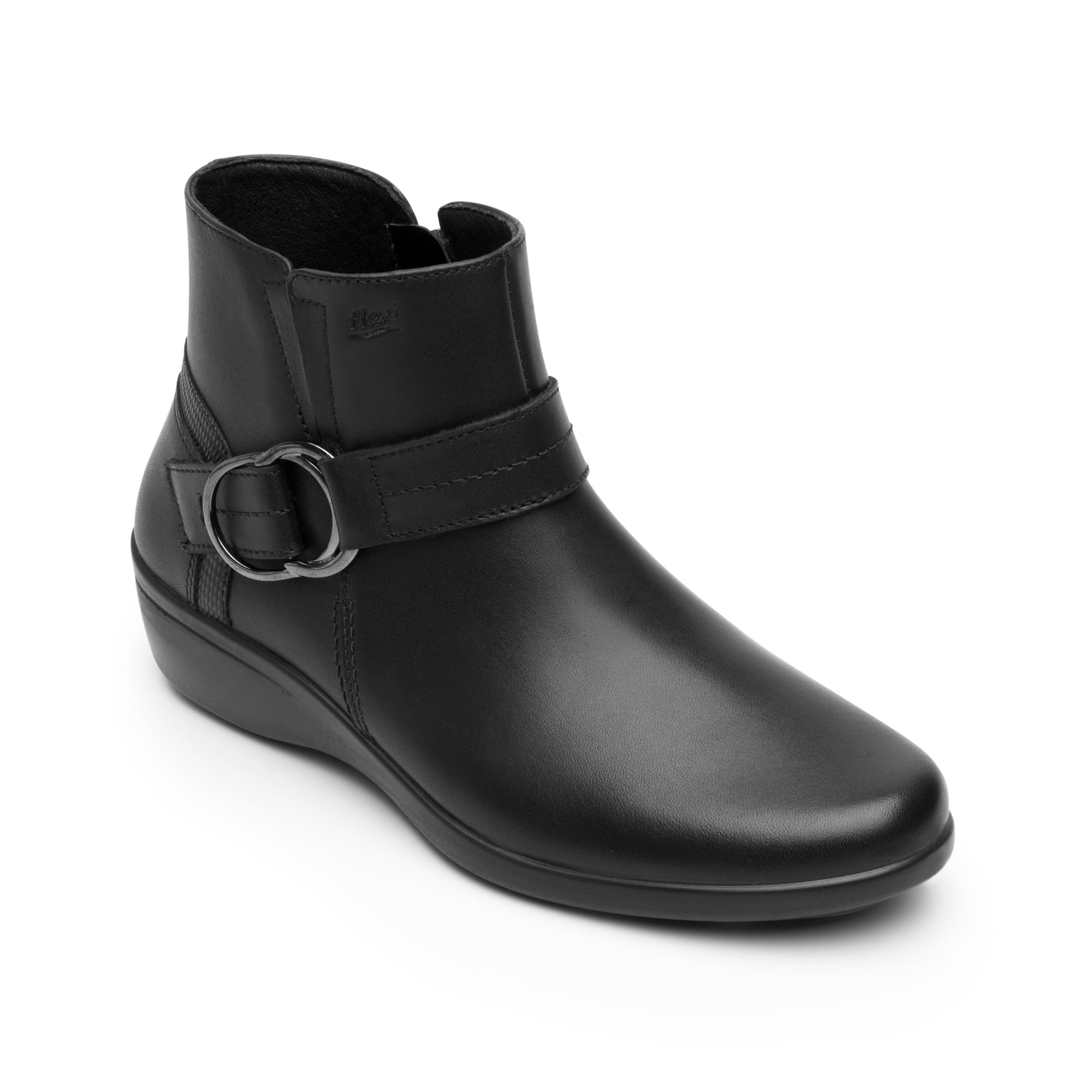 18131 NEGRO FLEXI CALZADO DAMA BOTÍN CASUAL 1