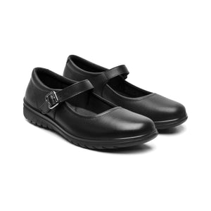 35322 NEGRO FLEXI CALZADO DAMA CHOCLO CASUAL