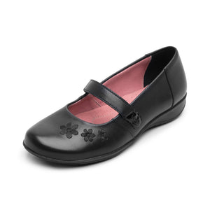 35930 NEGRO FLEXI CALZADO DAMA ESCOLAR FLEXI