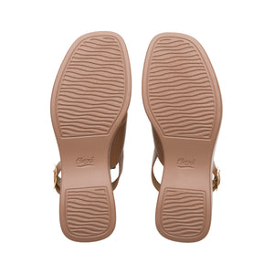 139201 BEIGE FLEXI CALZADO DAMA SANDALIA CUÑA