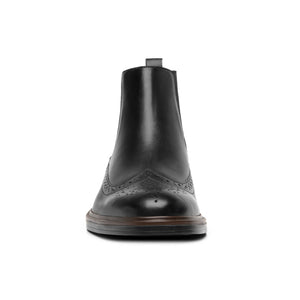 400118 NEGRO FLEXI CALZADO CABALLERO BOTÍN SE