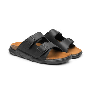 419201 NEGRO FLEXI CALZADO CABALLERO SANDALIA