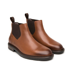 419406 TAN FLEXI CALZADO CABALLERO BOTÍN DRES