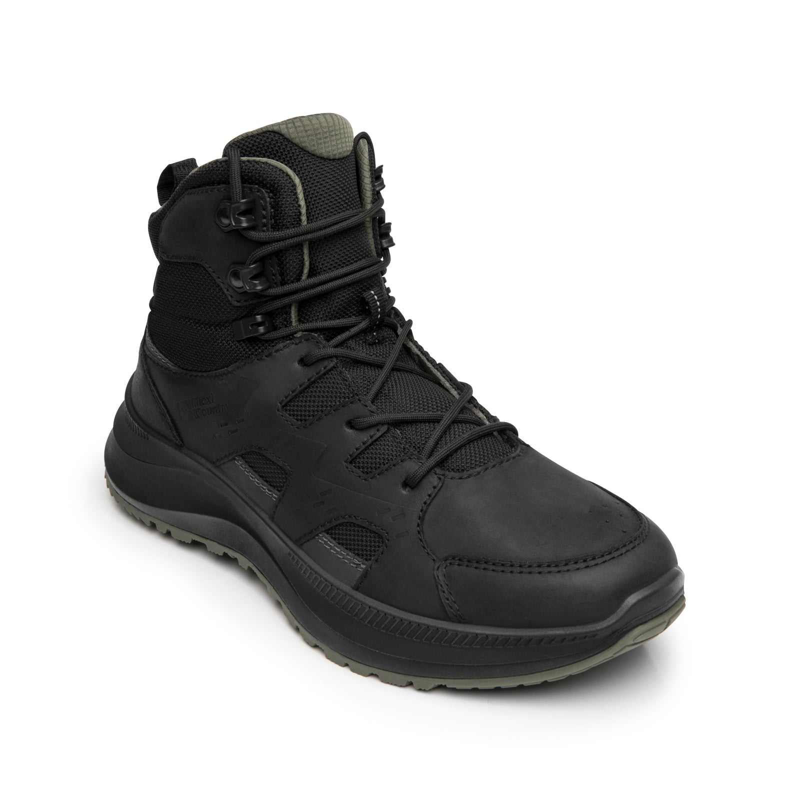 420310 NEGRO / VERDE FLEXI CALZADO CABALLERO