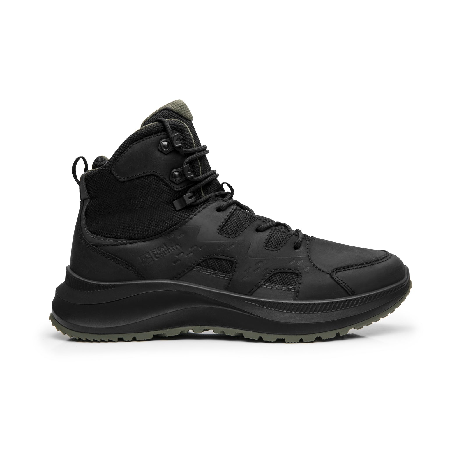 420310 NEGRO / VERDE FLEXI CALZADO CABALLERO