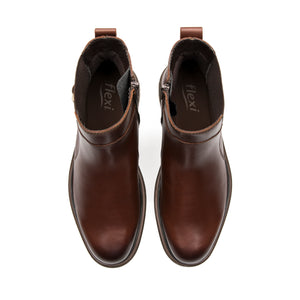 421702 COGNAC FLEXI CALZADO CABALLERO BOTÍN C