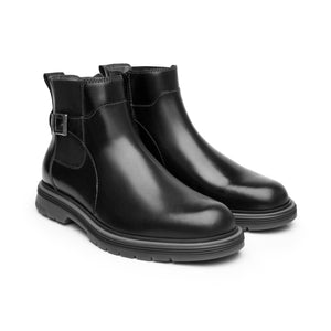 421702 NEGRO FLEXI CALZADO CABALLERO BOTÍN CA