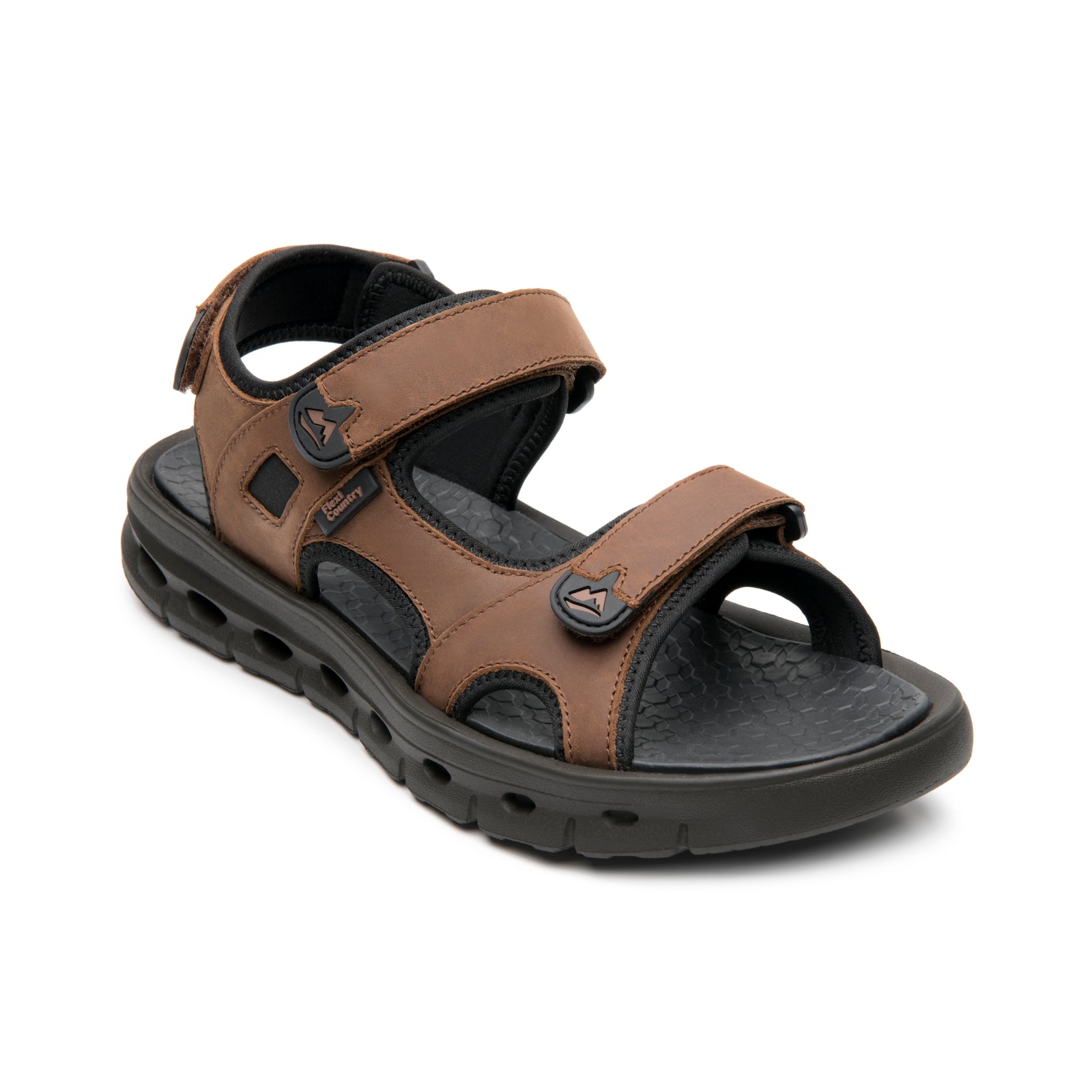 424001 CHOCOLATE FLEXI CALZADO CABALLERO SAND