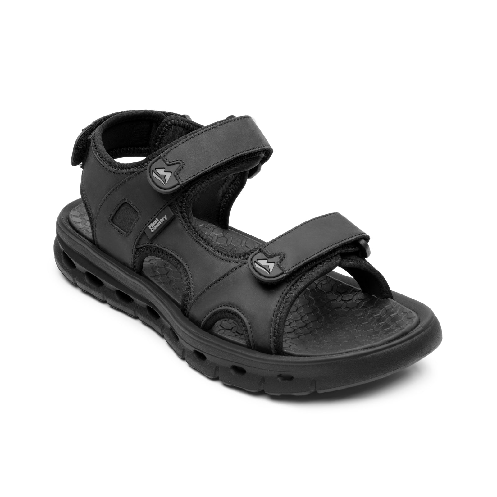 424001 NEGRO FLEXI CALZADO CABALLERO SANDALIA