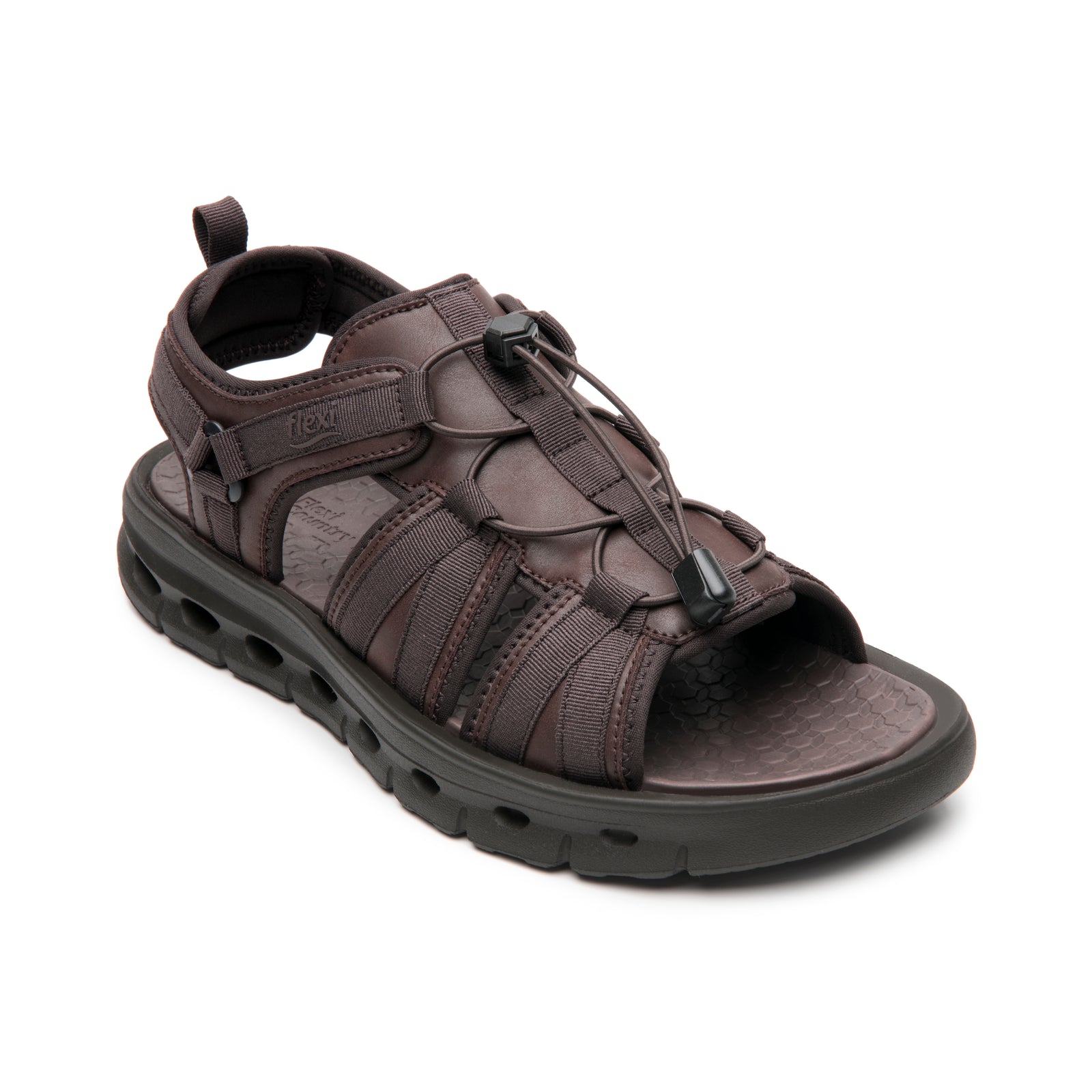 424002 CHOCOLATE FLEXI CALZADO CABALLERO SAND