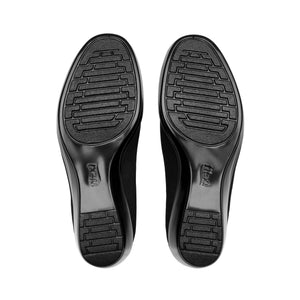 45238 NEGRO FLEXI CALZADO DAMA CHOCLO SEMIVES