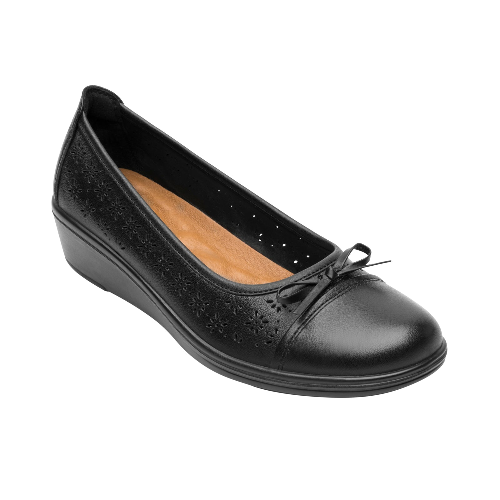 45608 NEGRO FLEXI CALZADO DAMA CHOCLO CASUAL