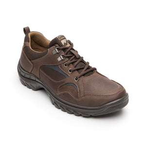 66525 CHOCOLATE FLEXI CALZADO CABALLERO CHOCL