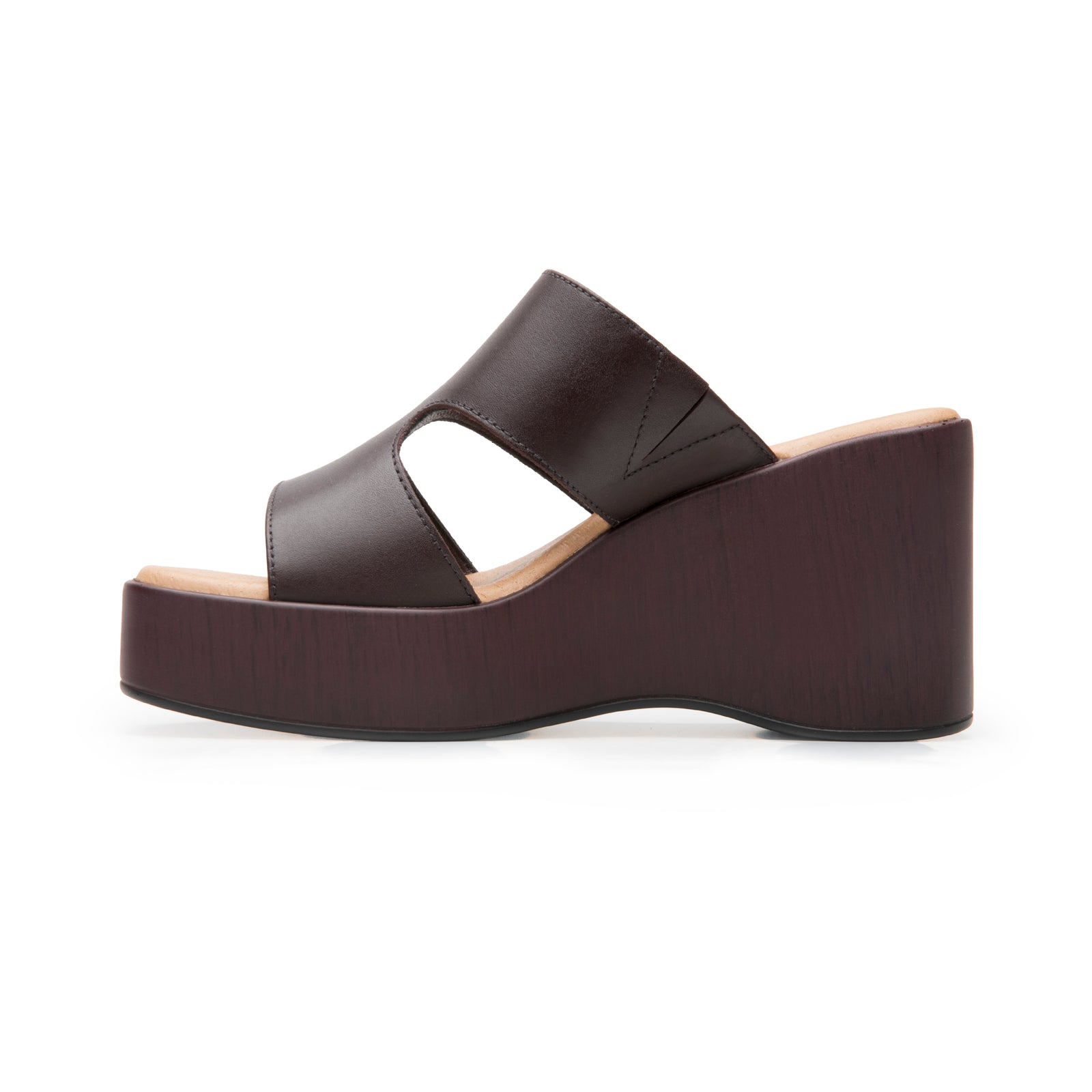 139203 MADERA FLEXI CALZADO DAMA SANDALIA CUÑ