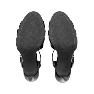 140502 NEGRO FLEXI CALZADO DAMA SANDALIA SAND